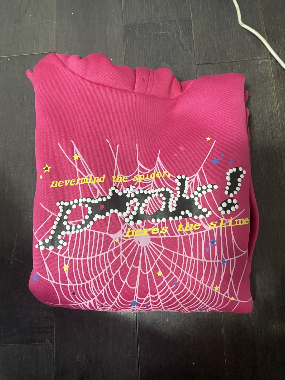 Sp5der Hoodie - Pink, Size S - photo 3