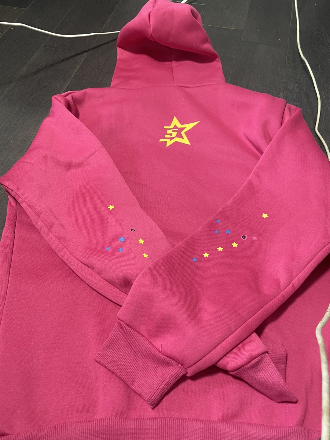 Sp5der Hoodie - Pink, Size S - photo 2