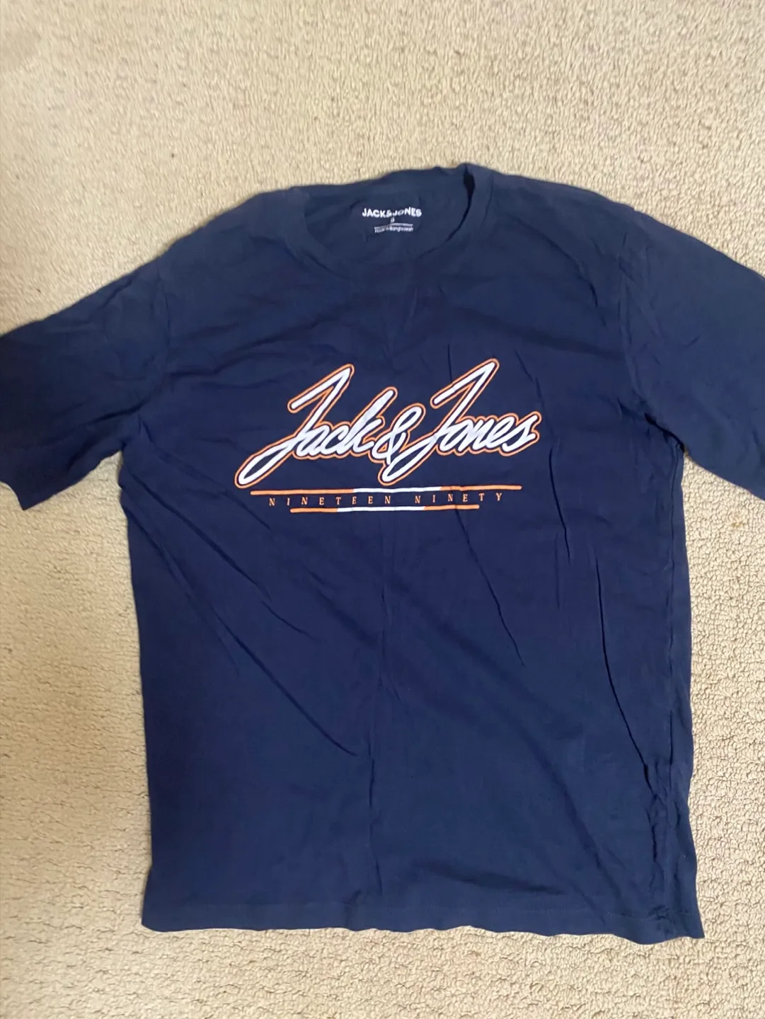 Jack & Jones Navy Blue T-Shirt - Size S image indicator(2)