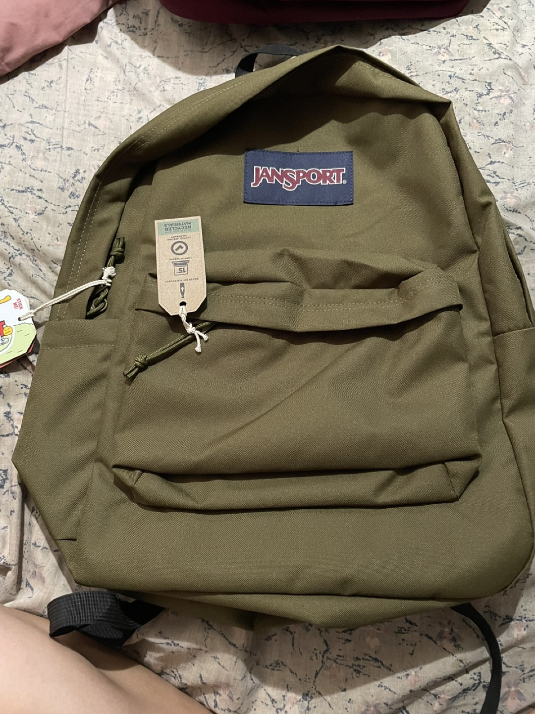 JanSport Backpack - Olive Green