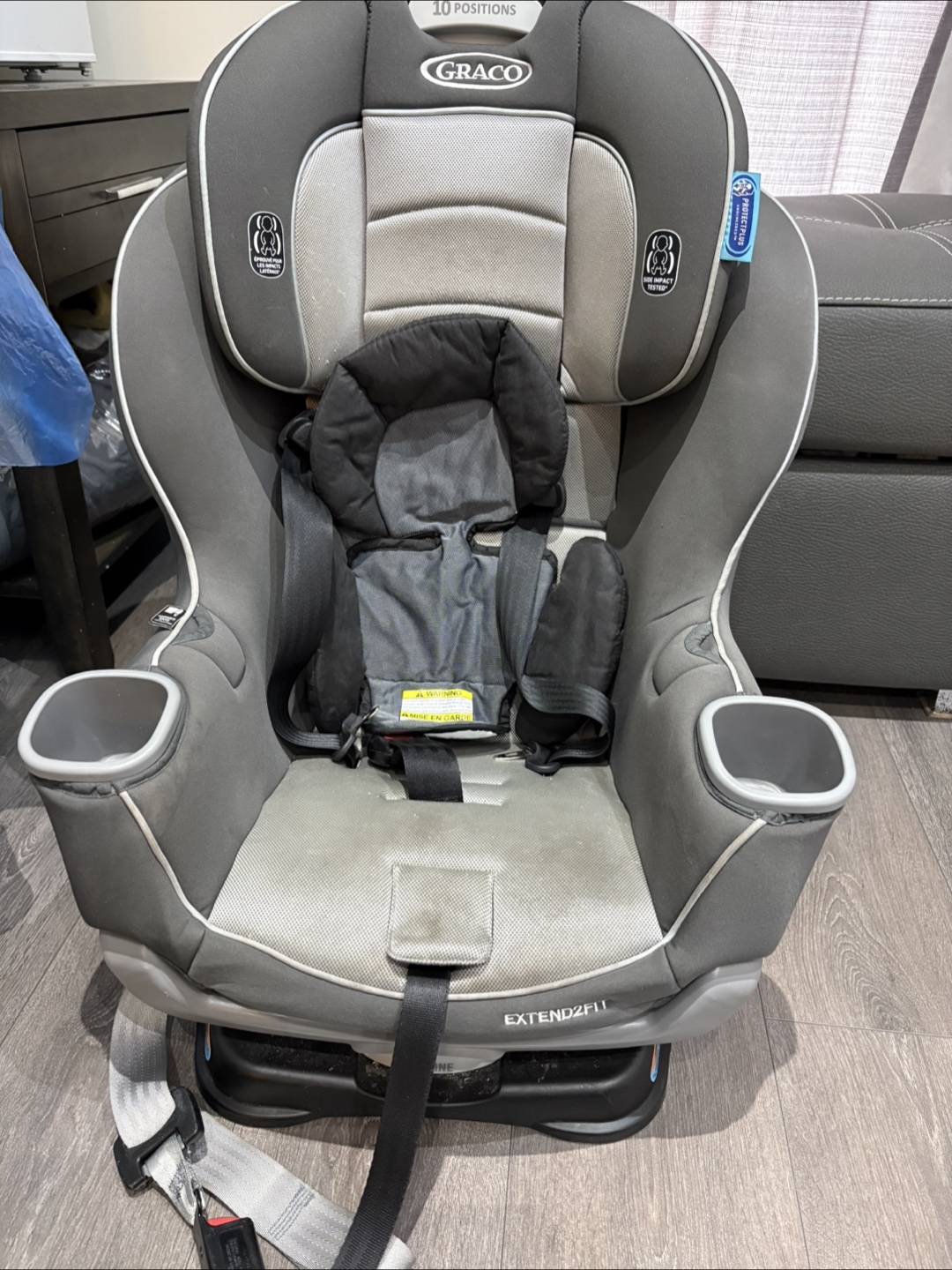 Graco Extend2Fit Convertible Car Seat
