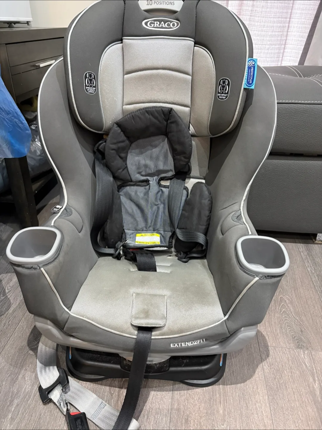 Graco Extend2Fit Convertible Car Seat