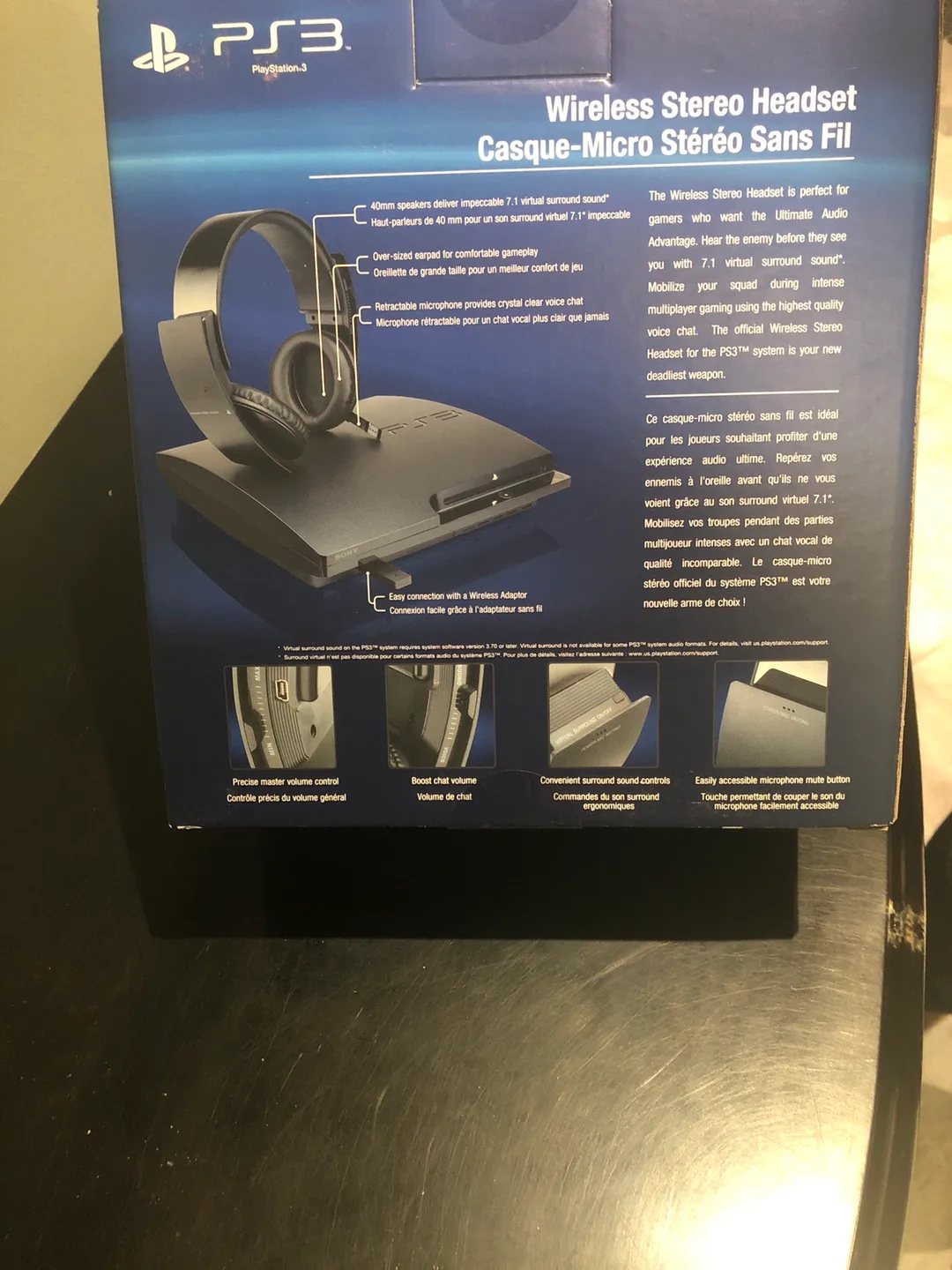 PS3 Wireless Stereo Headset - image indicator(3)