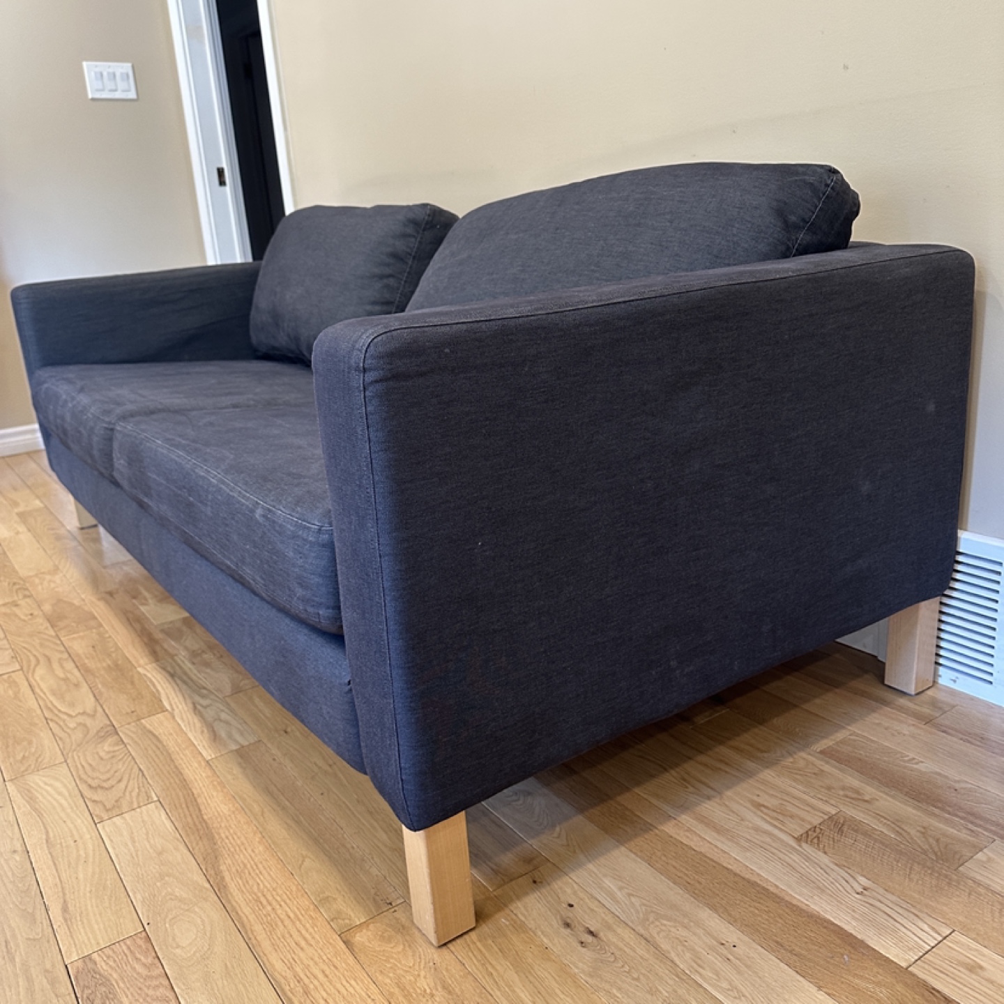 IKEA Karlstad Grey 3-Seater Sofa (CAN DELIVER) - photo 3