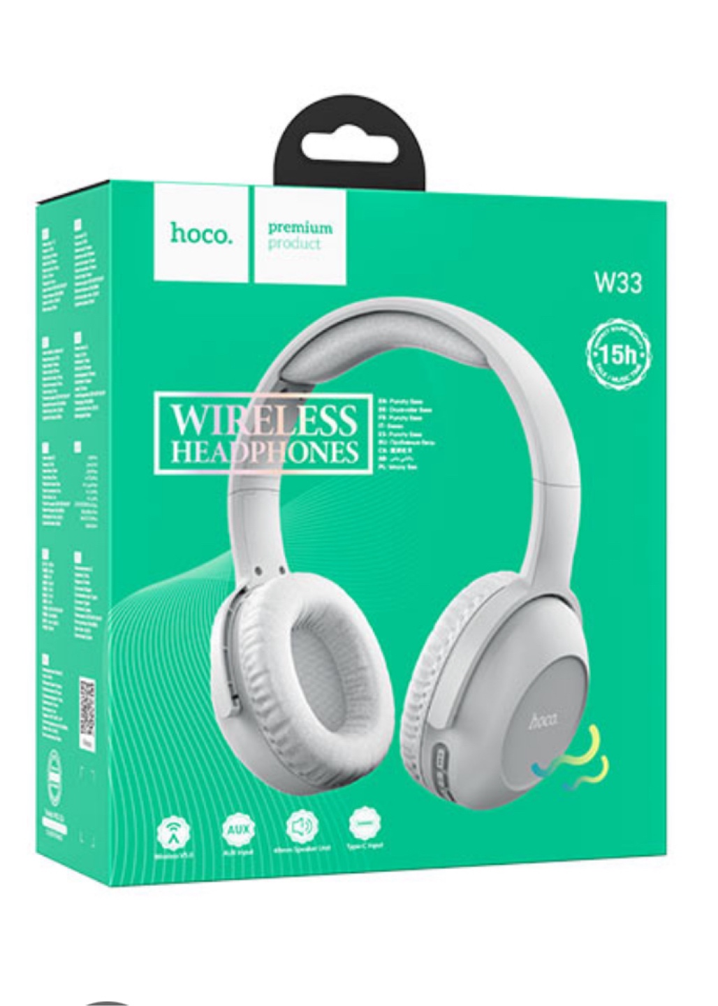 Hoco W33 Wireless Headphones - New