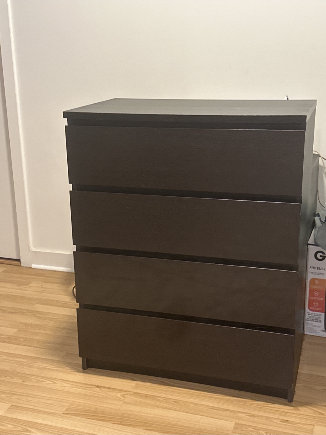 IKEA Malm 4-Drawer Dresser - Brown