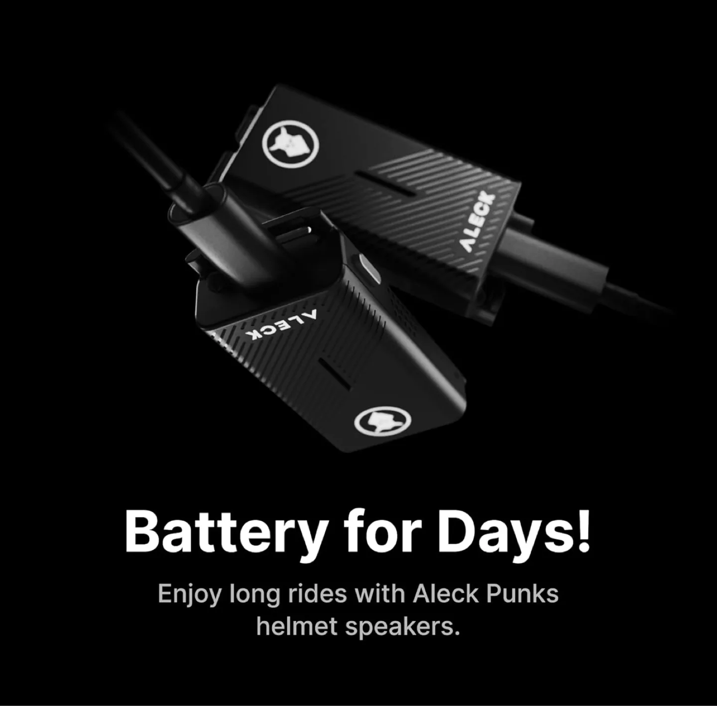 Aleck Punks “4 pack” Wireless Bluetooth Bike Helmet Speakers 🥕 image indicator(6)