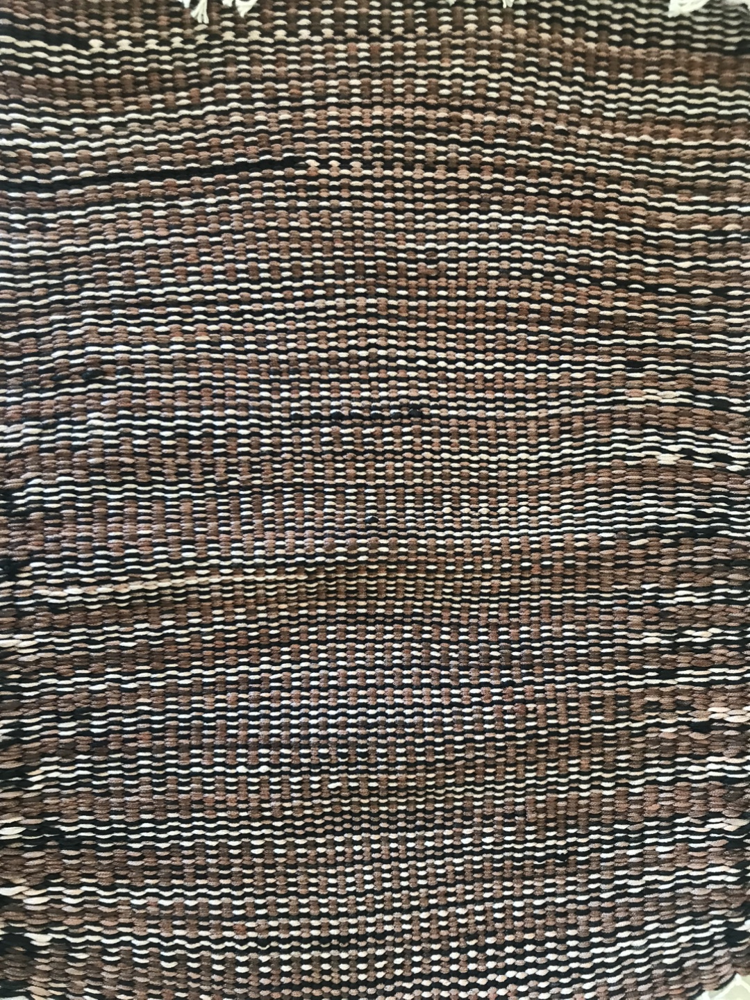 [handmade] Brown Woven tapestry table mat - photo 2