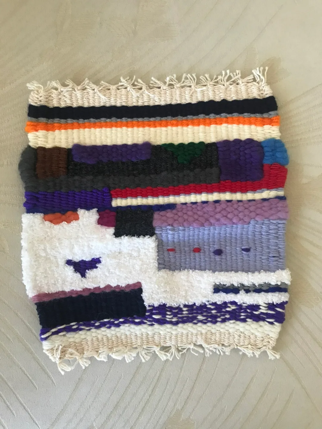 [Handmade] Woven tapestry mini mat thumbnail