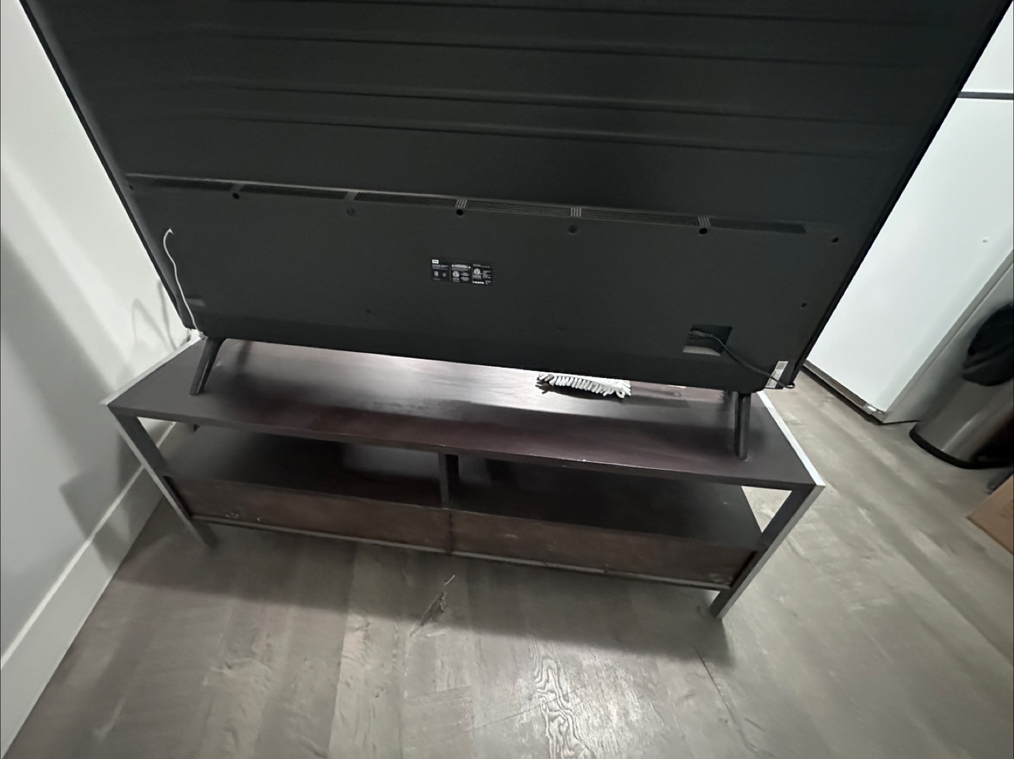 Dark Brown TV Stand - photo 3