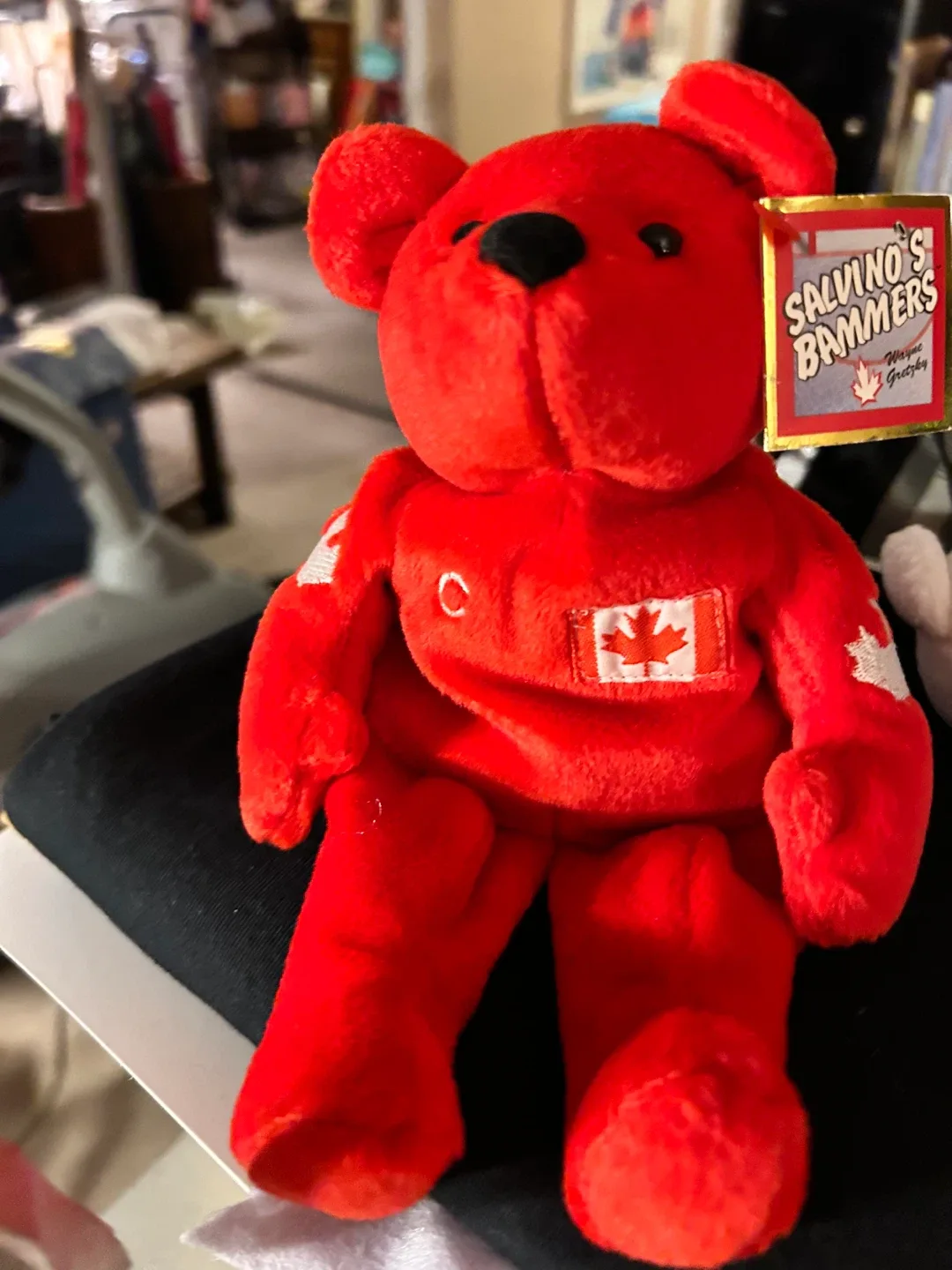 Salvino's Bammers Plush hockey beanie babies image indicator(5)