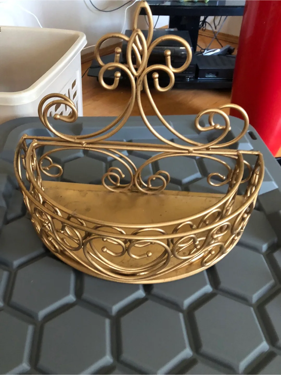 Gold Decorative Wall Shelf thumbnail