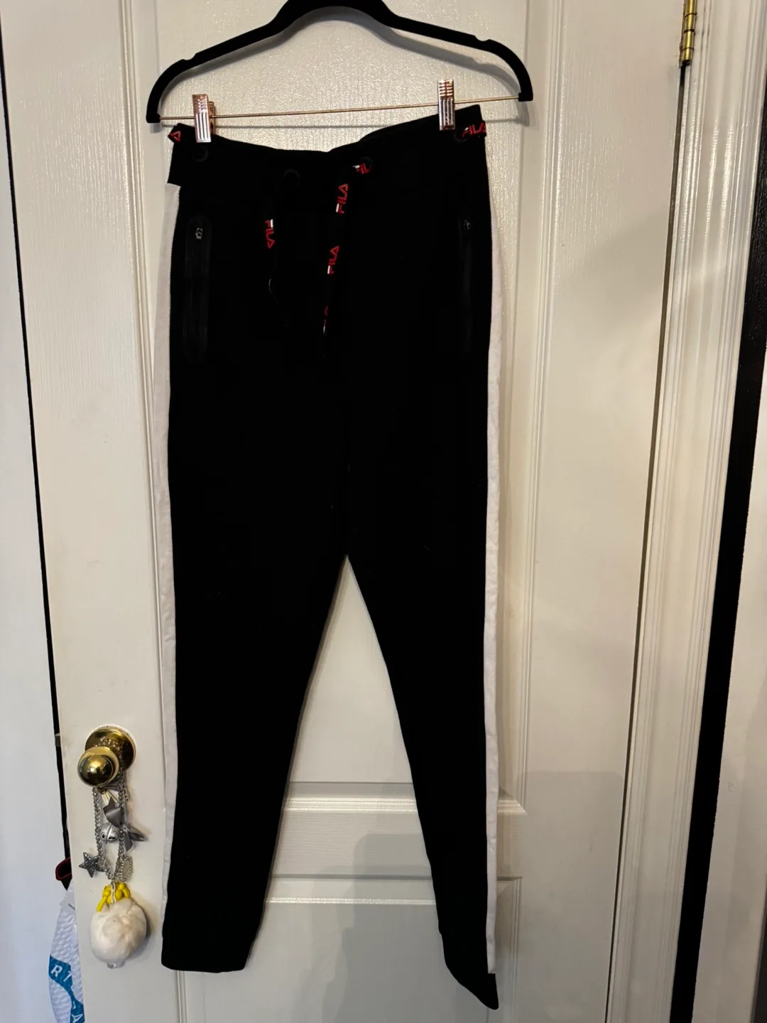 Fila Black & White Track Pants thumbnail