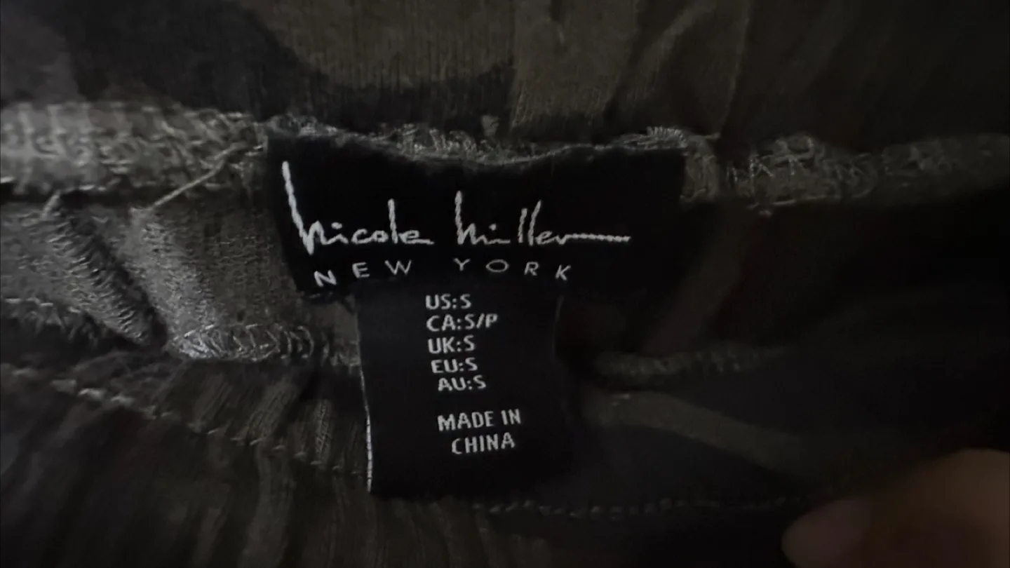 Nicole Miller - Camo Print Jogger Pants (size S) image indicator(7)