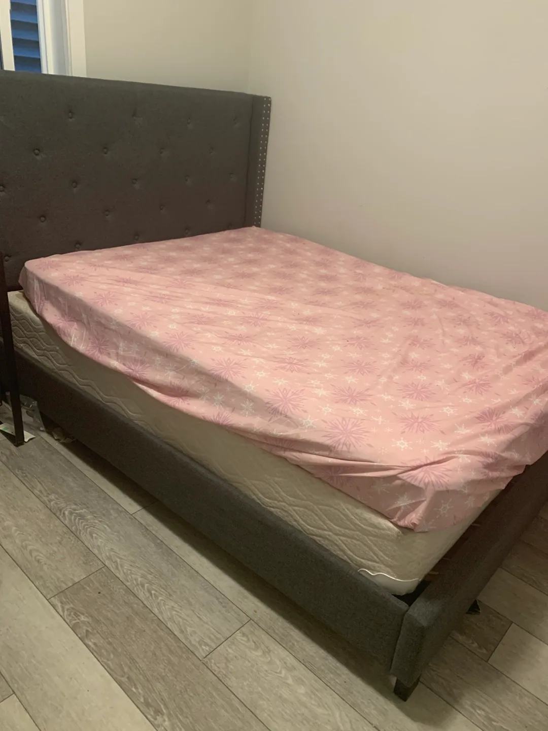 Upholstered Bed Frame - Grey image indicator(4)