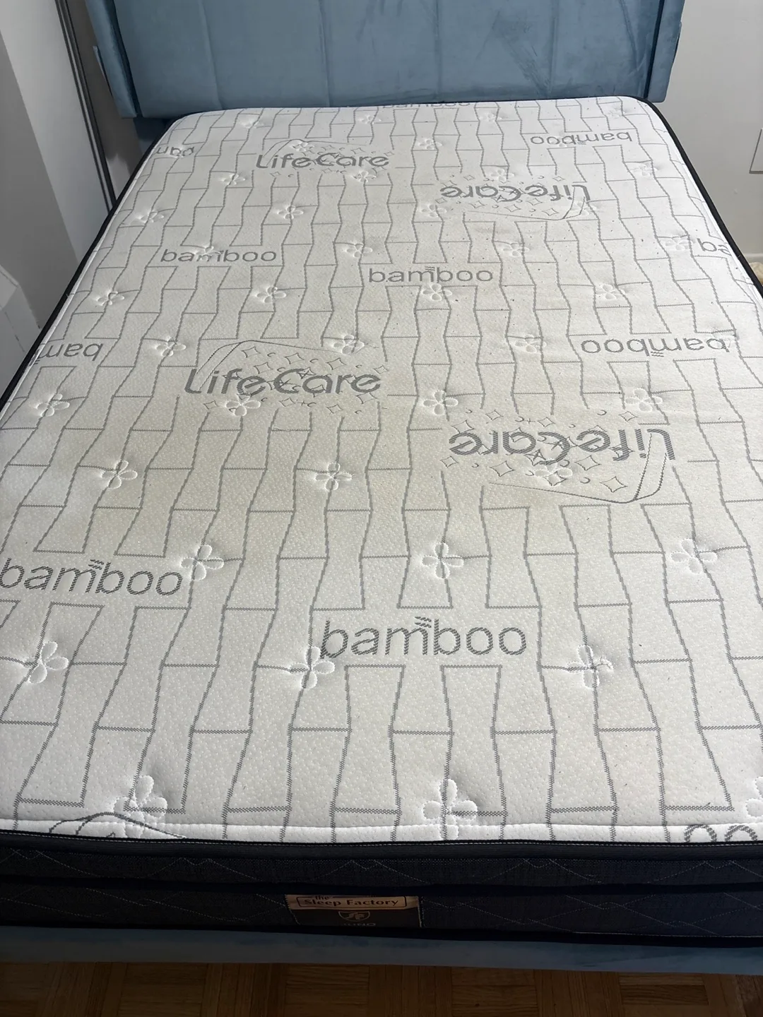LifeCare Bamboo twin Mattress with foundation