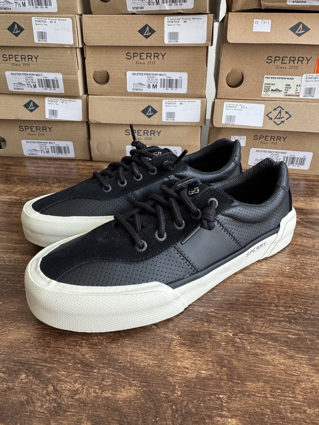 Sperry Soletide Racy Shoes Women - Black