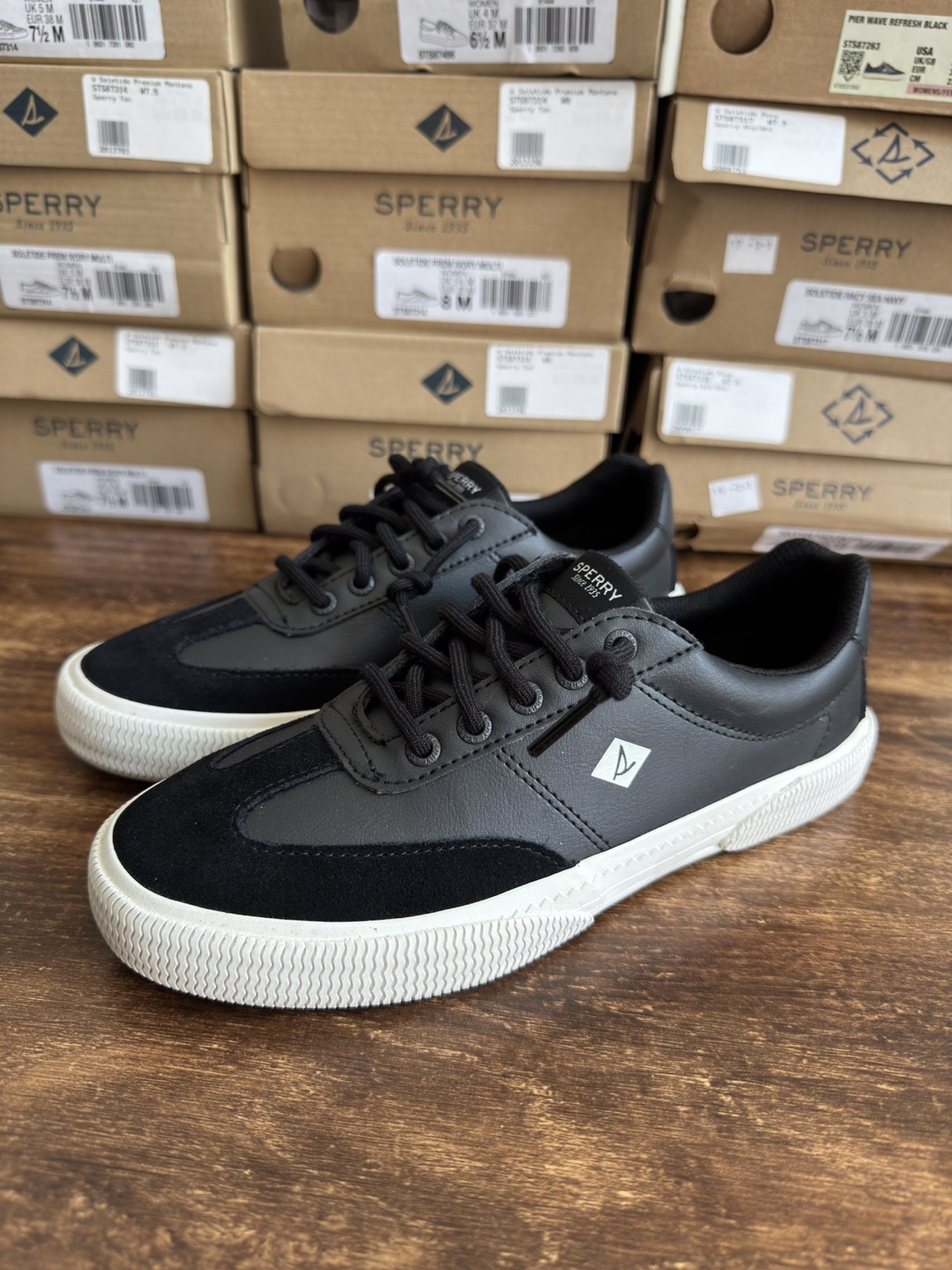 Sperry Pier Wave Refresh Shoes Women - Black