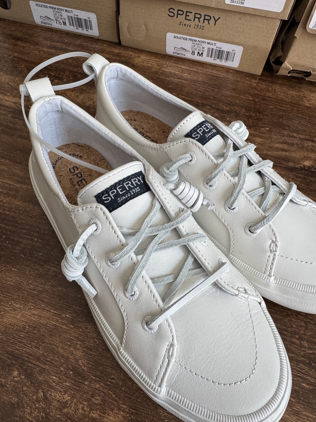 Sperry Crest Vibr Leather Women - White - photo 3