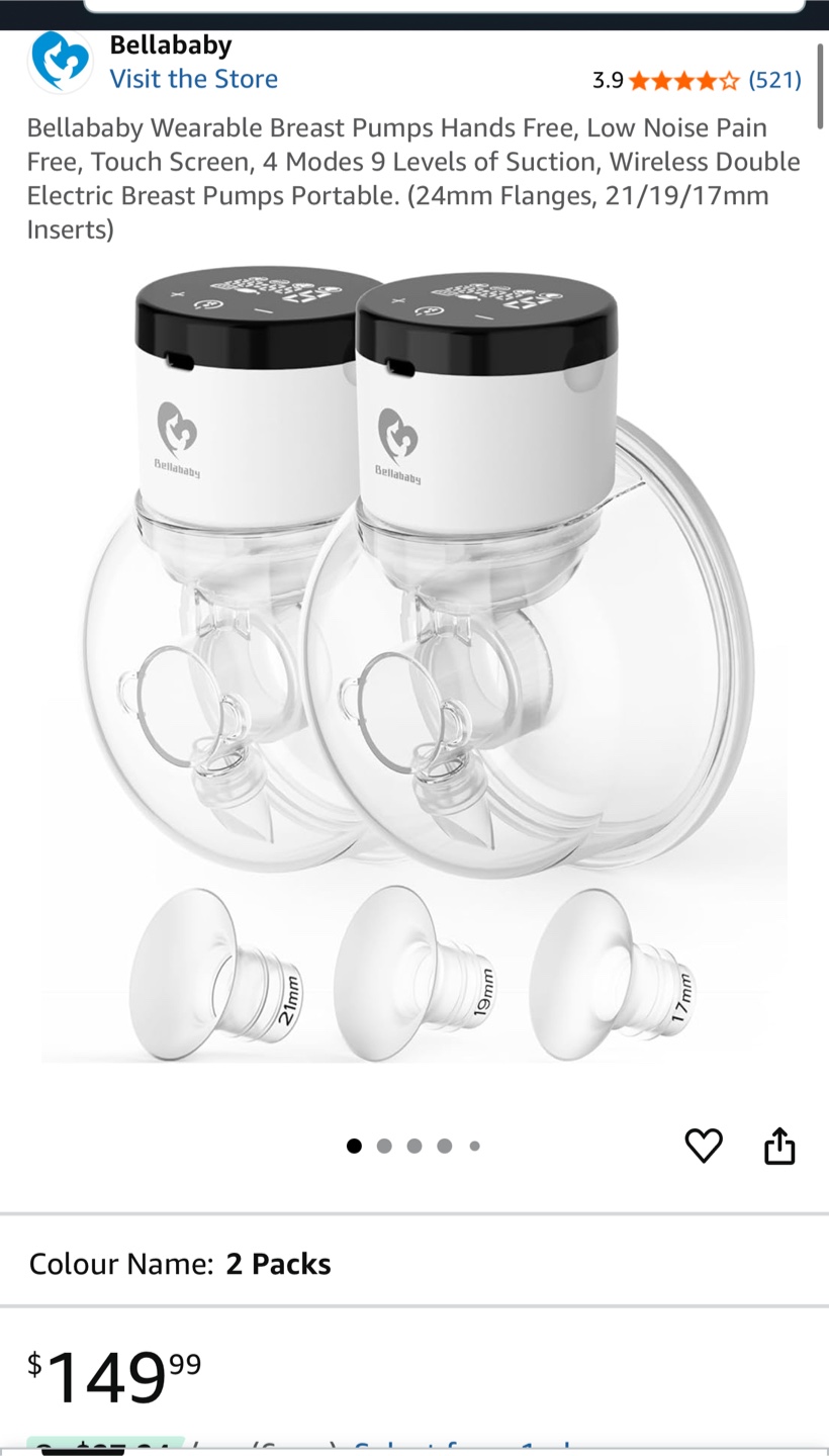 Bellababy Wearable Breast Pump