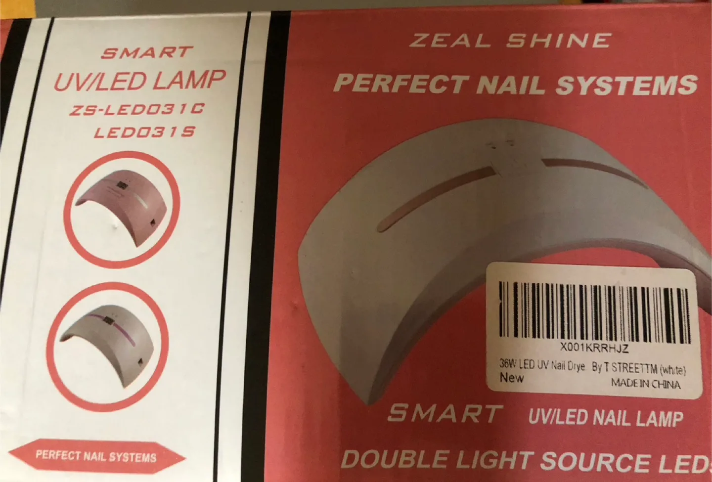Zeal Shine Smart UV/LED Nail Lamp - New in Box! thumbnail