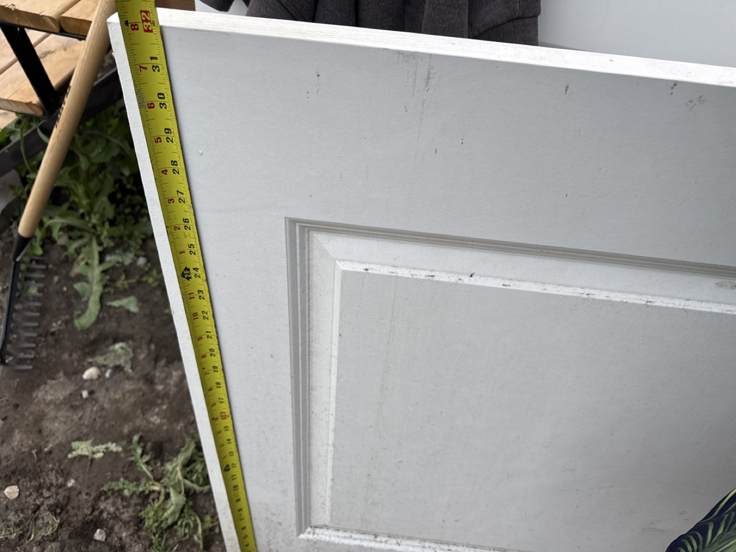 2 White interior standard doors