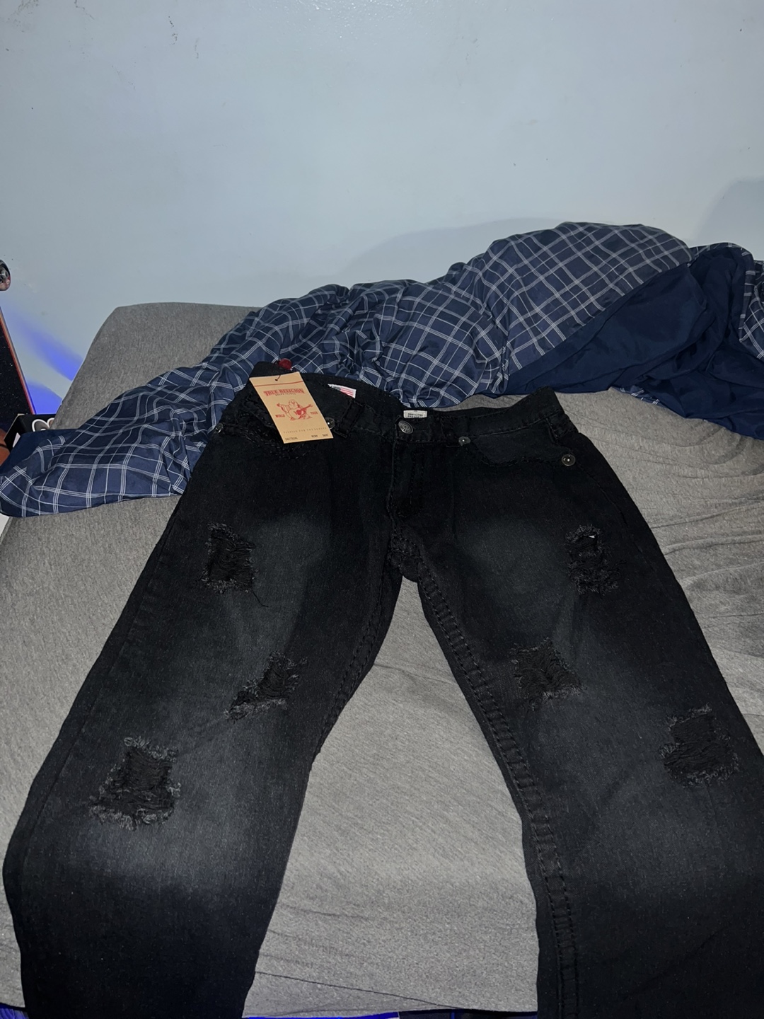 True Religion Urban Cow Jeans, Size 36 - photo 2