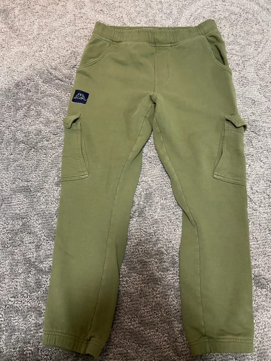 Kappa Olive Green Cargo Sweatpants image indicator(2)