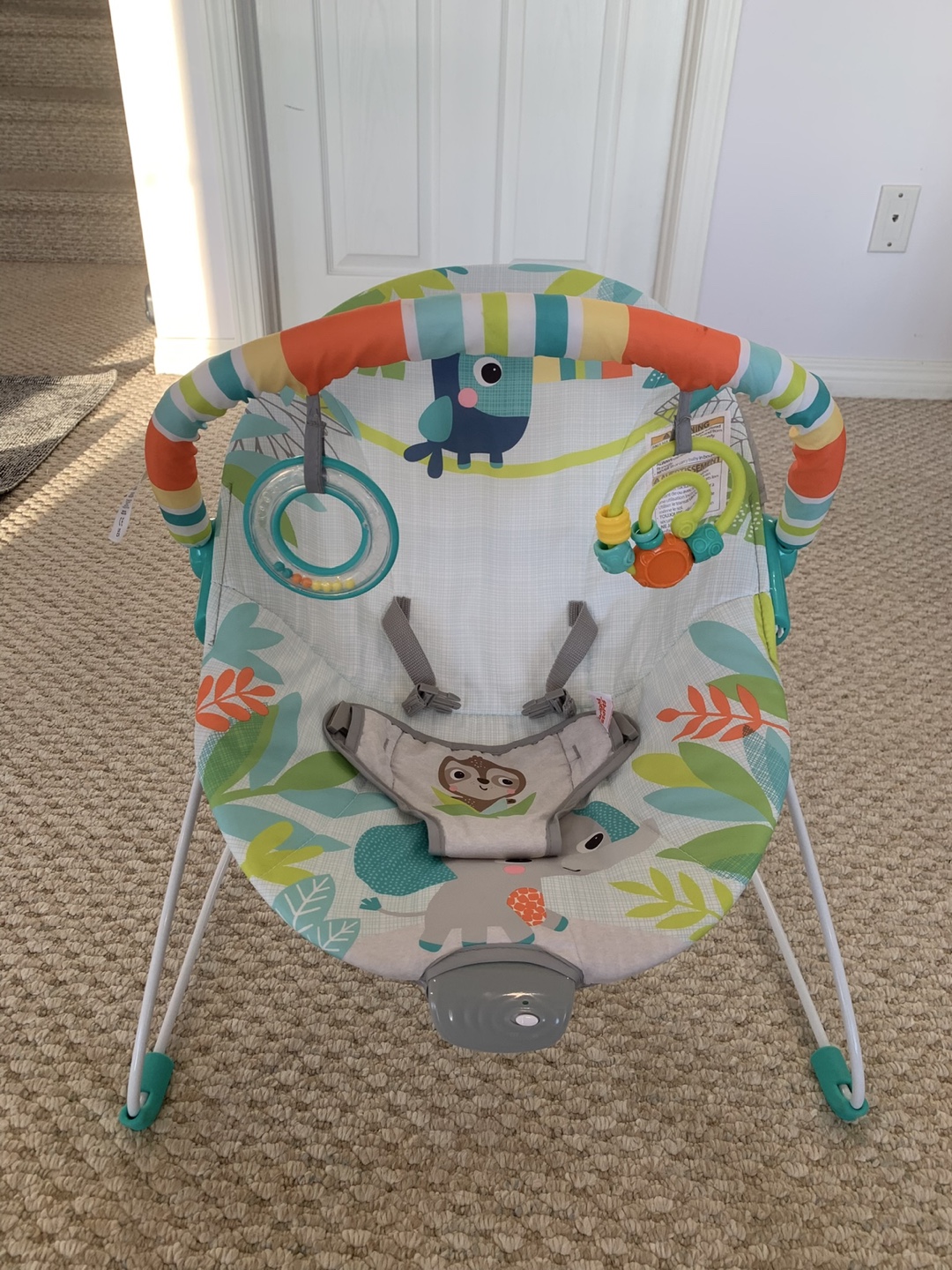 Baby Bouncer Seat with Toy Bar - photo 2