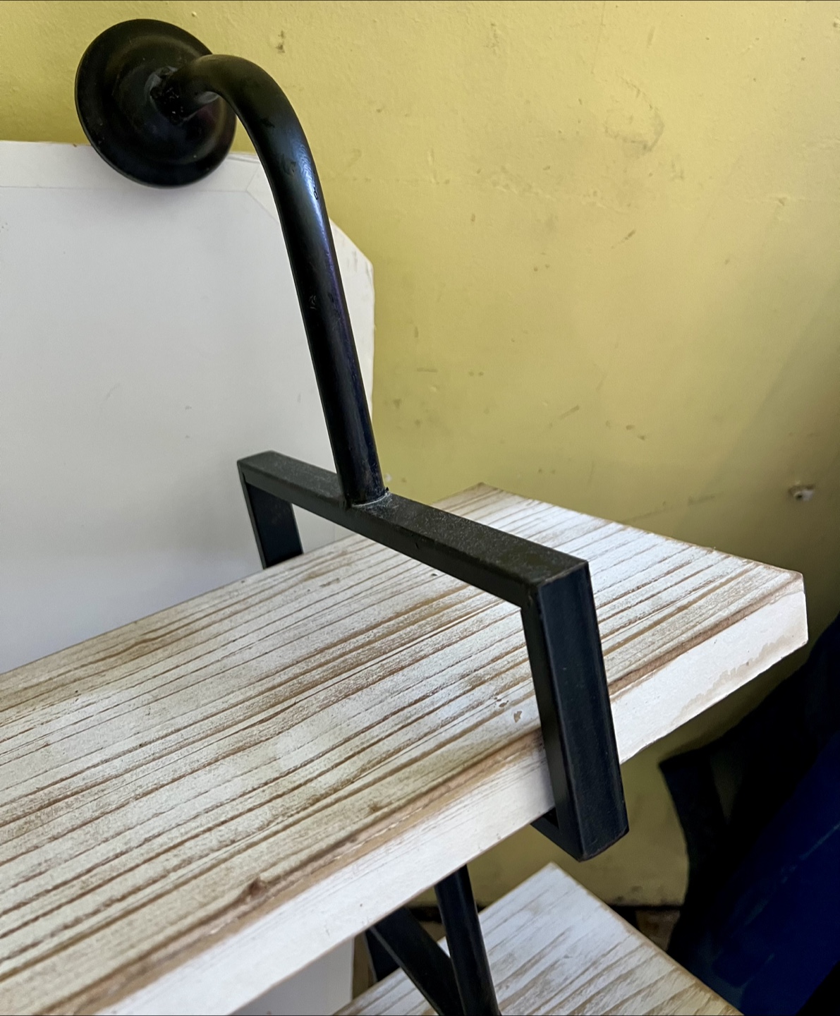 3-Tier Rustic Industrial Wall Shelf