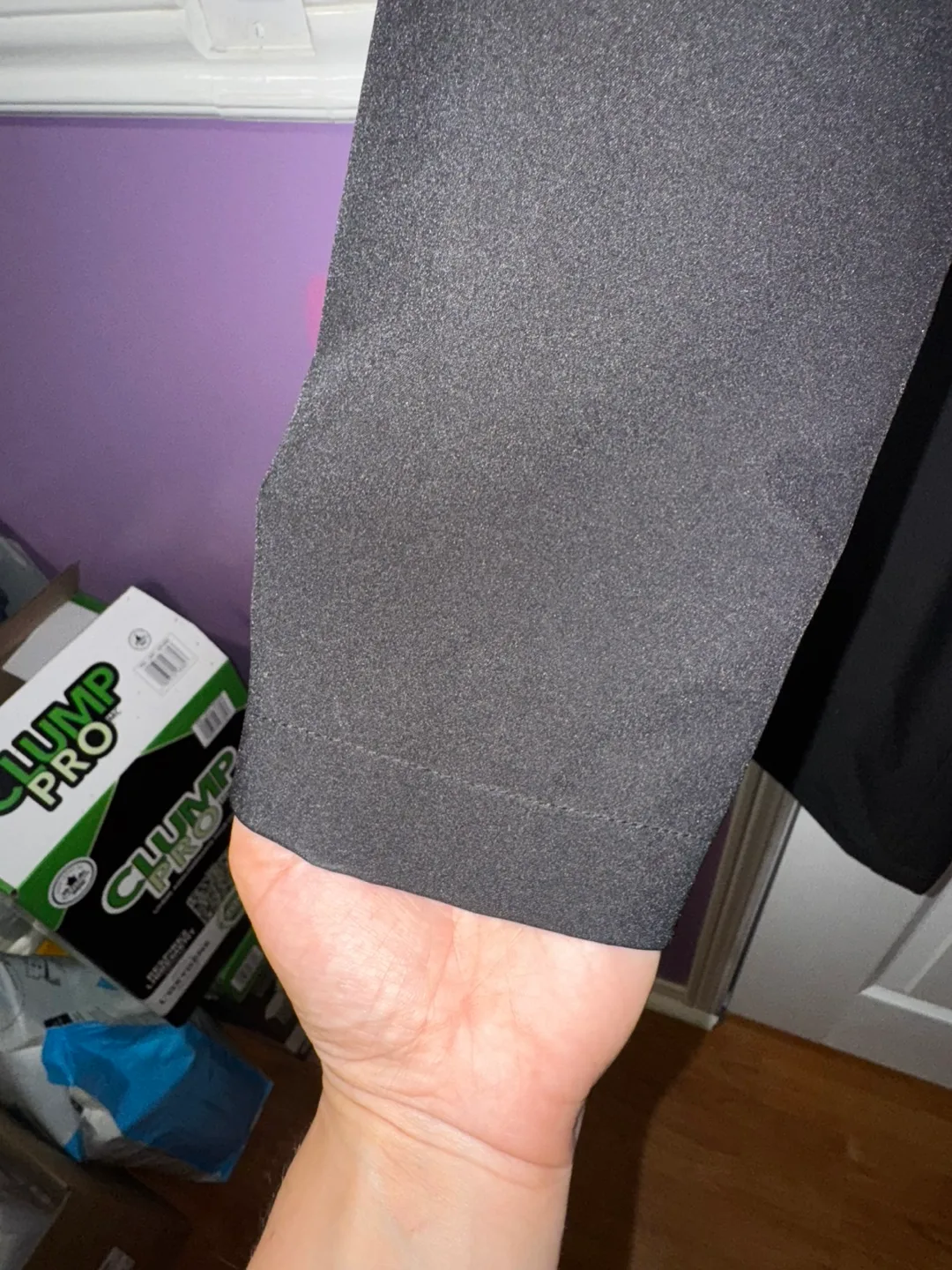 Calvin Klein Black Trench Coat - Size M image indicator(7)