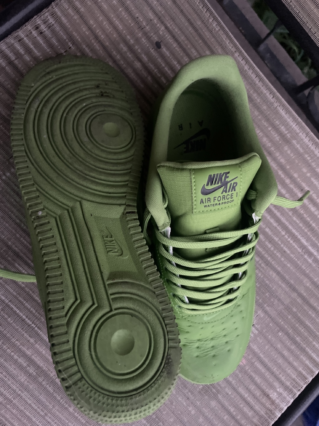 Green AF1s - photo 3