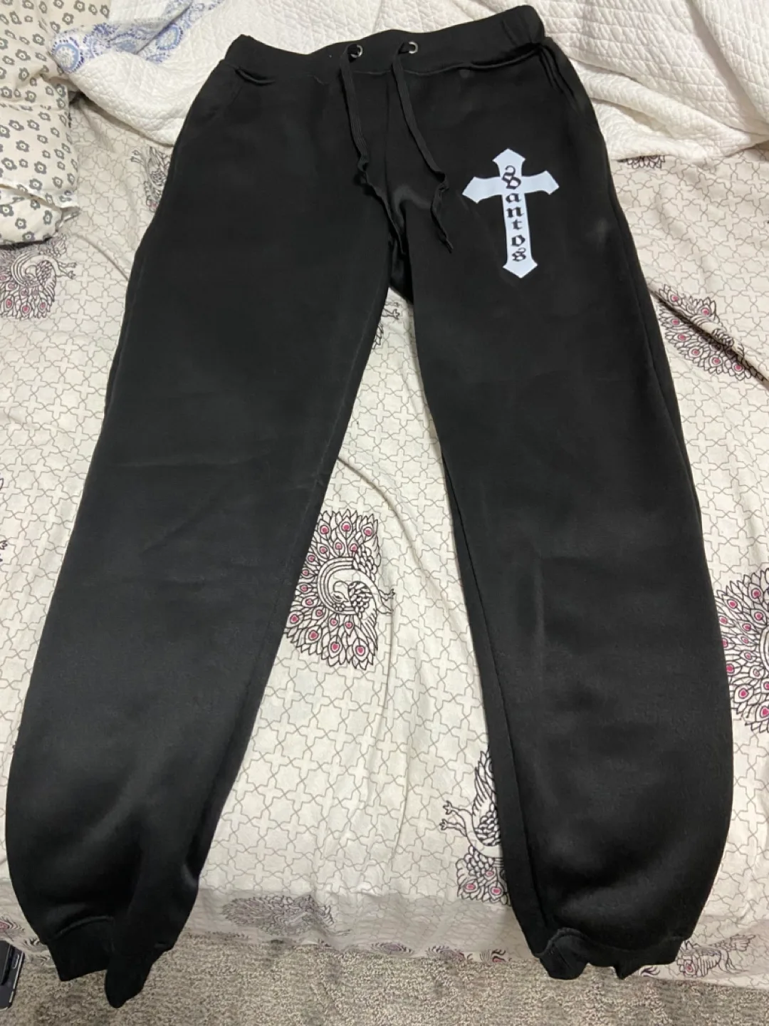 Santos Black Sweatpants image indicator(2)