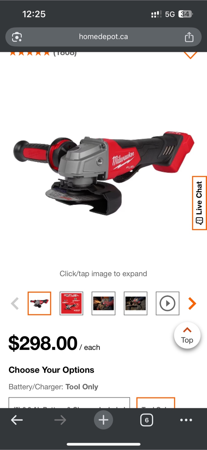 BRAND NEW Milwaukee  M18 Grinder - photo 4