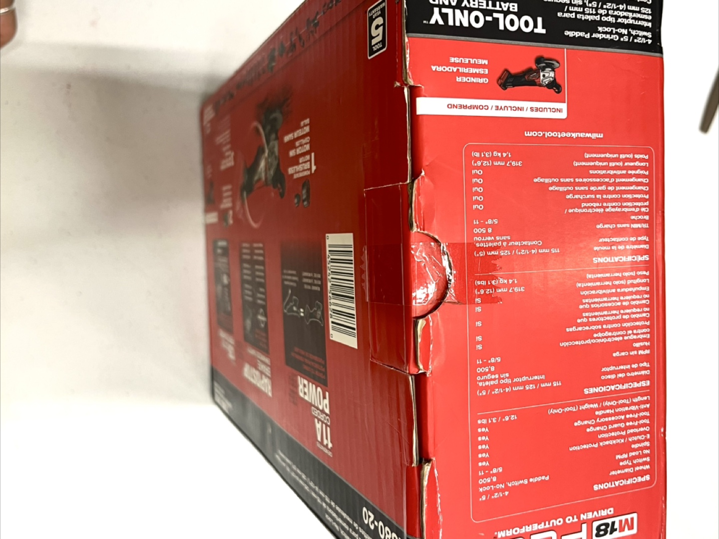 BRAND NEW Milwaukee  M18 Grinder - photo 3