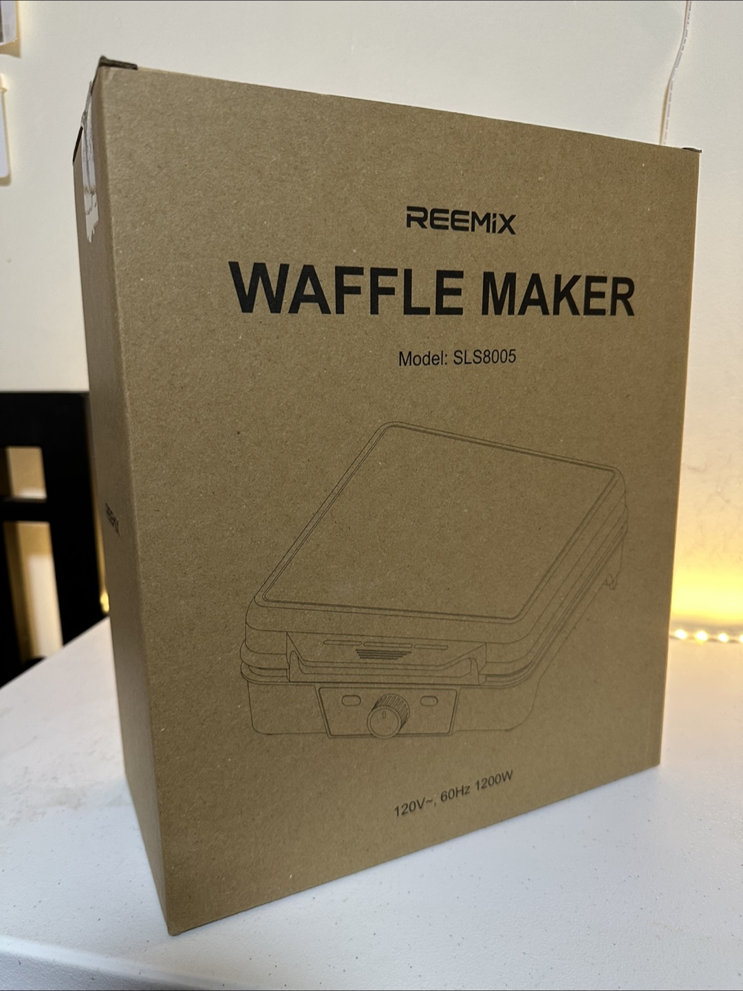 Reemix Waffle Maker SLS8005 - Like New!