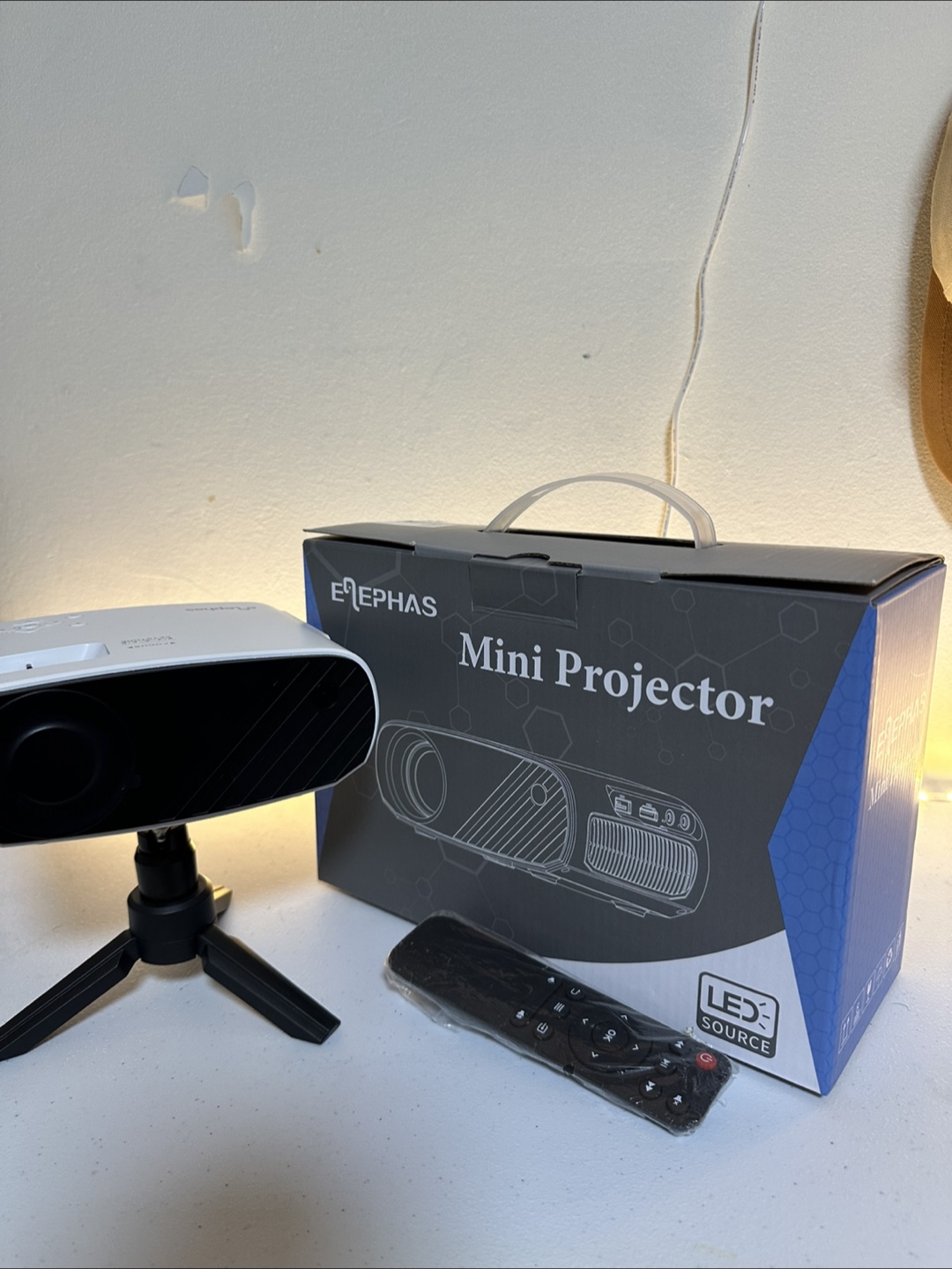 Erephas Mini Projector with Tripod