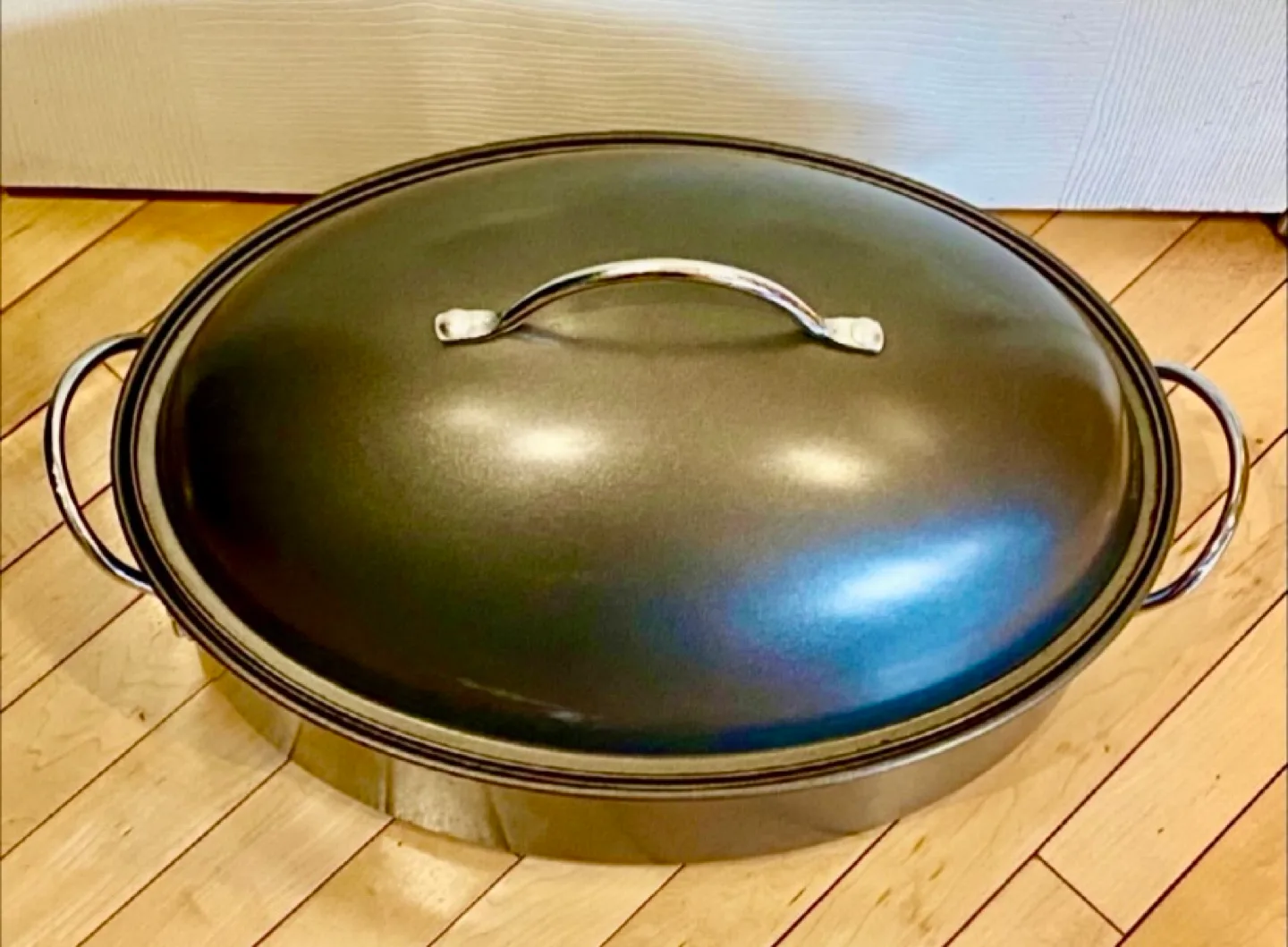 🧡 Oval Roasting Pan with Lid thumbnail