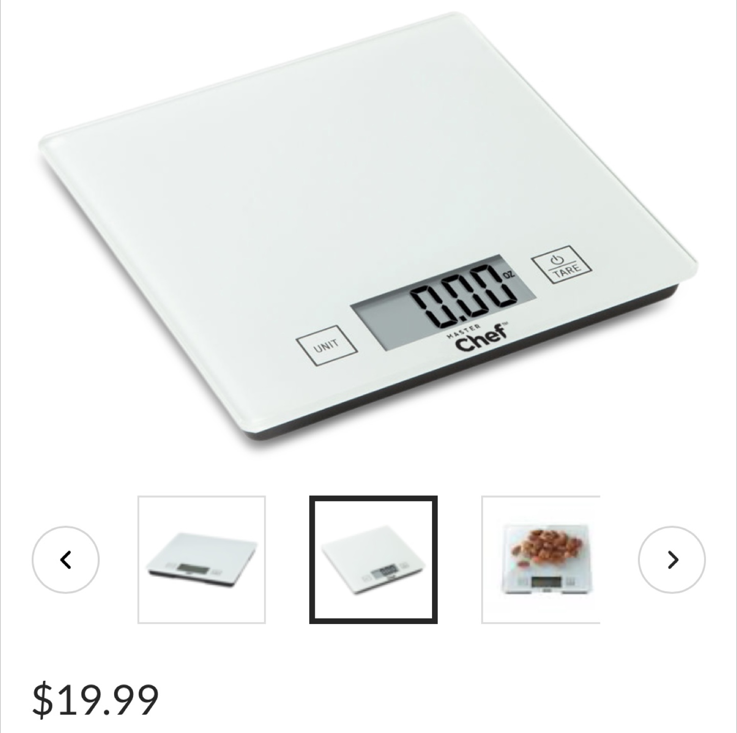Master Chef Digital Kitchen Scale - photo 4