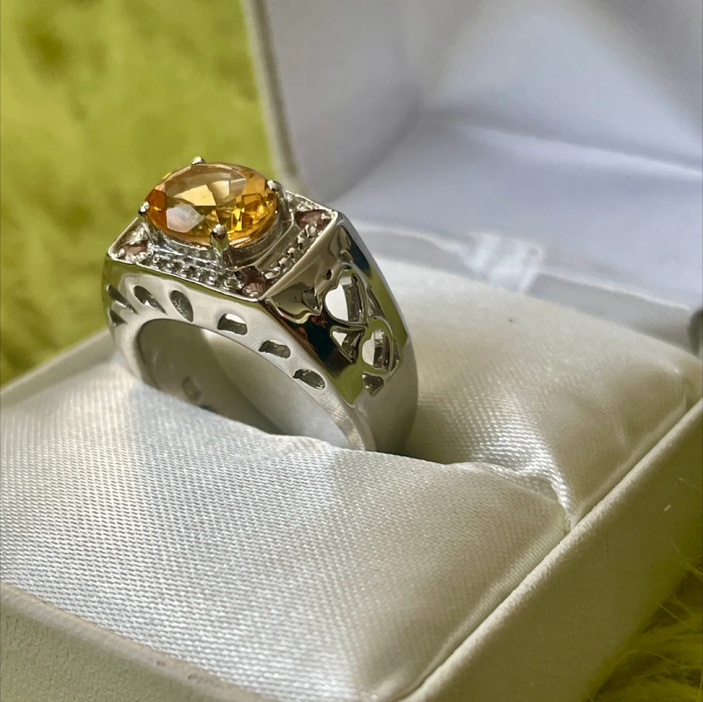 Citrine & Sapphire Ring image indicator(2)