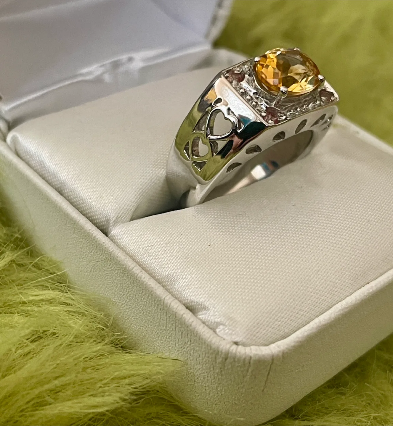 Citrine & Sapphire Ring image indicator(3)