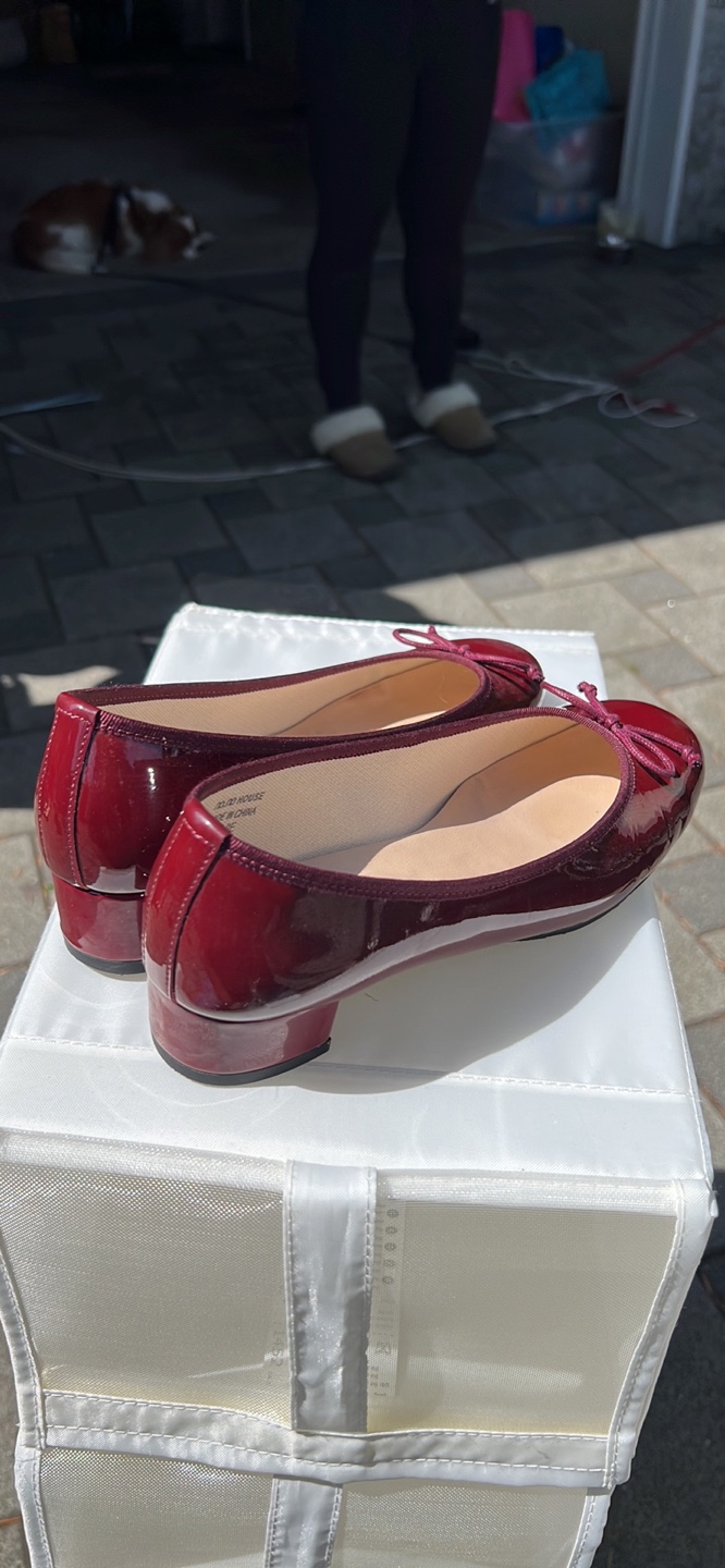 Burgundy Bow Heels - photo 2