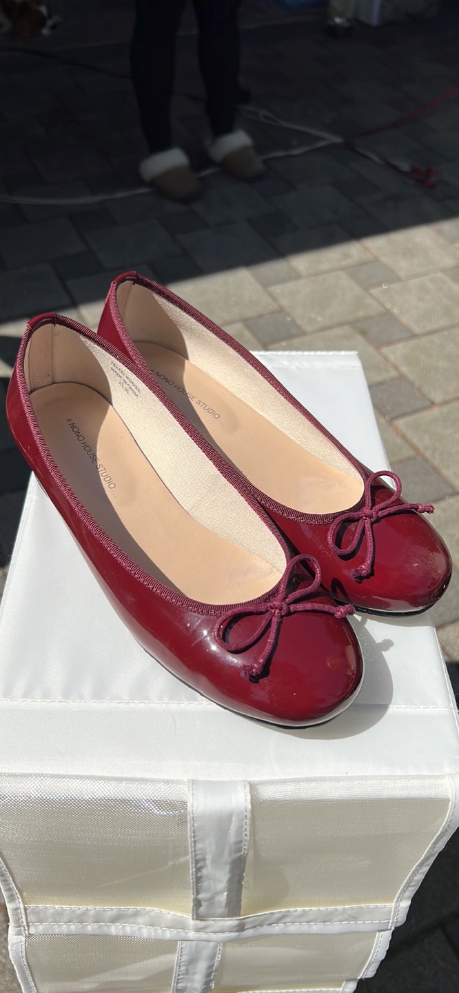 Burgundy Bow Heels - photo 3