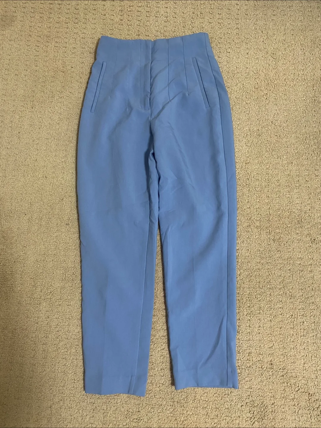 Zara Blue Trousers - Size S thumbnail