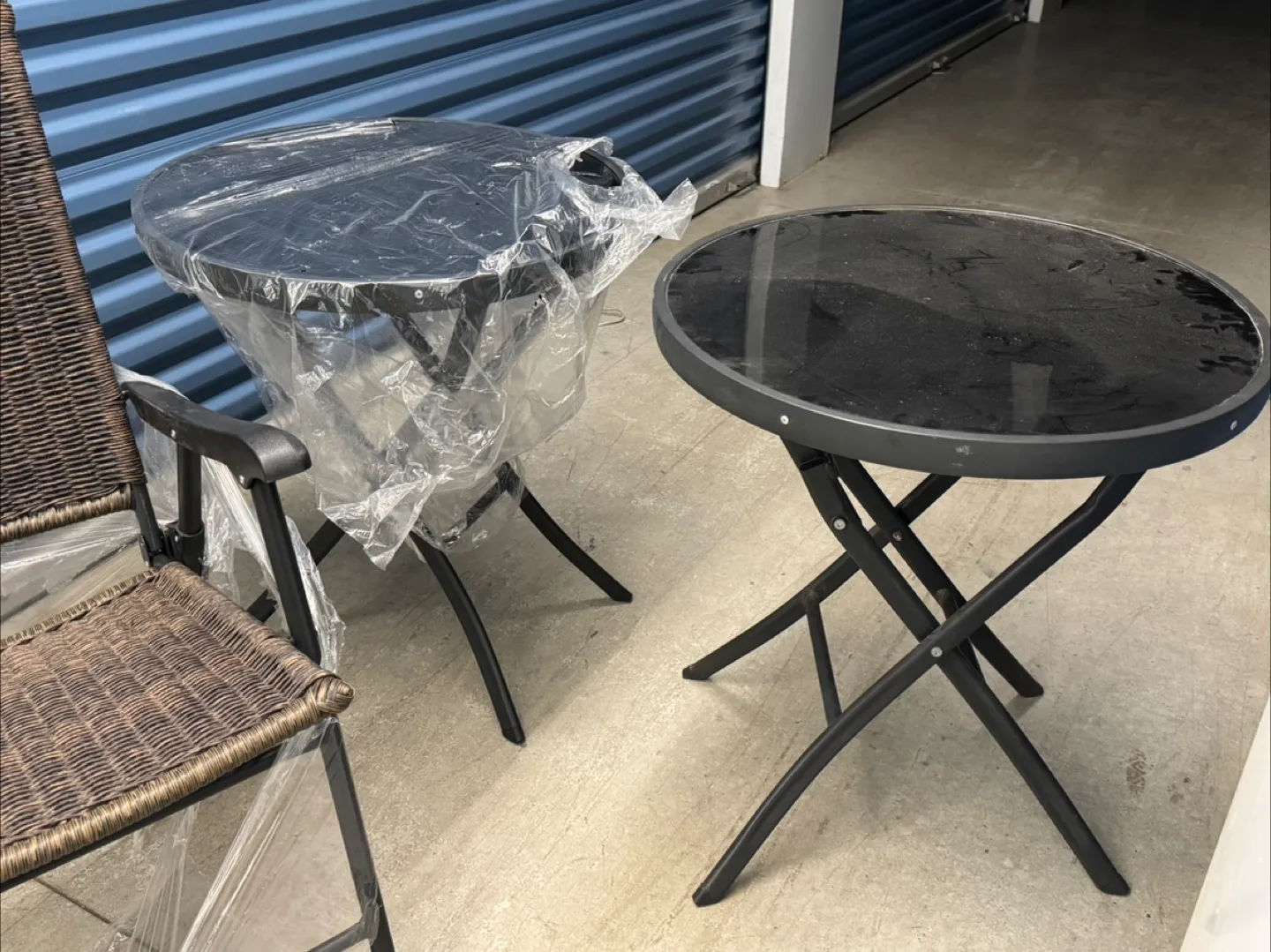 Wicker Patio Set - Chair & Table image indicator(3)