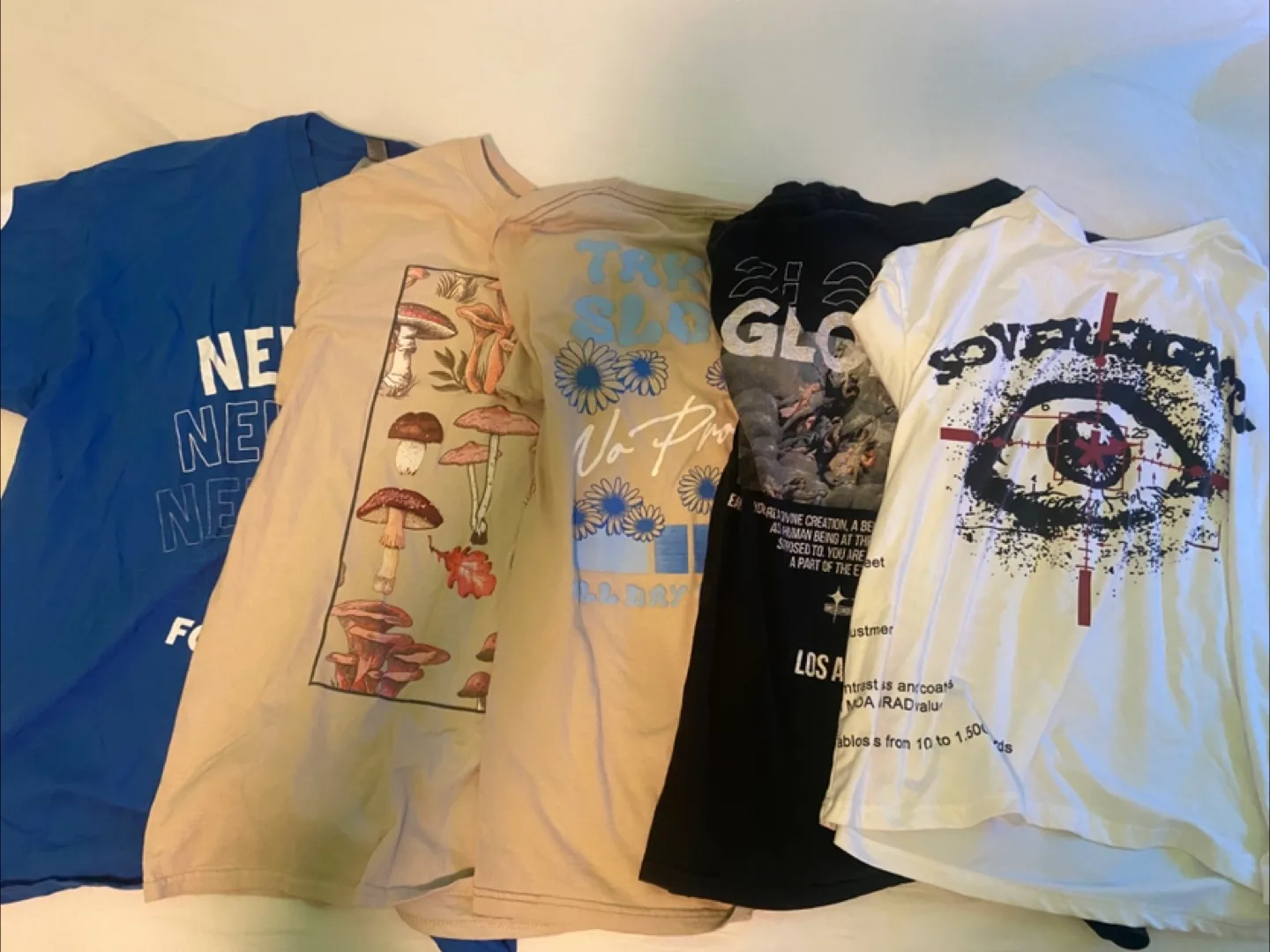 Assorted Graphic T-Shirts - Various Designs thumbnail