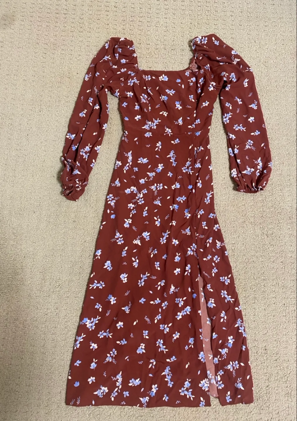 Floral Midi Summer Dress - Size XS image indicator(2)