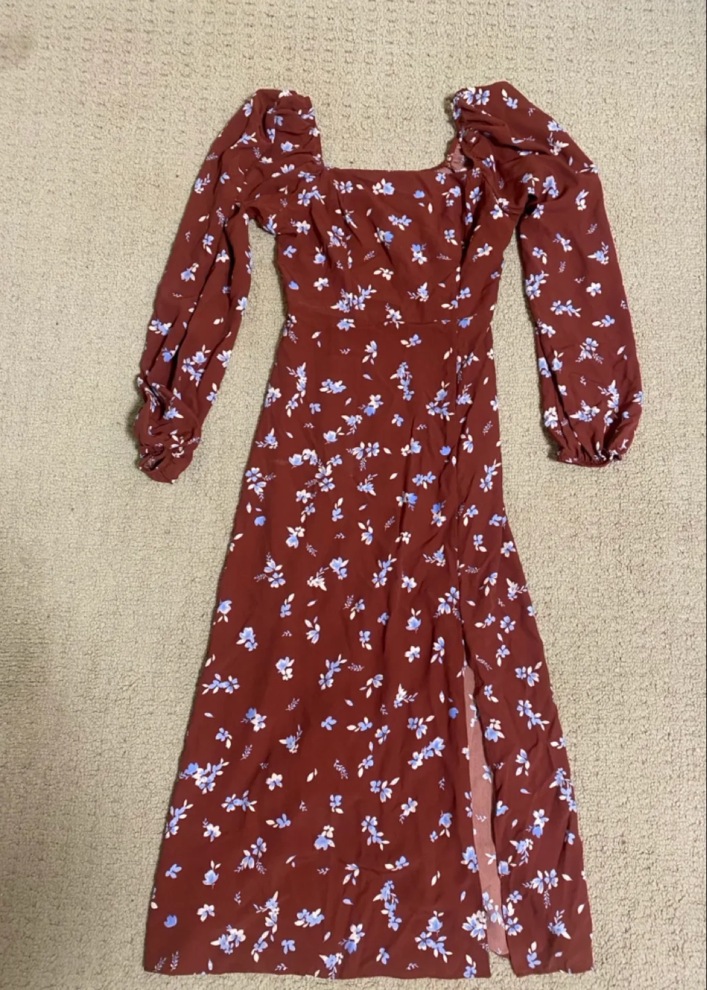 Floral Midi Summer Dress - Size XS image indicator(3)