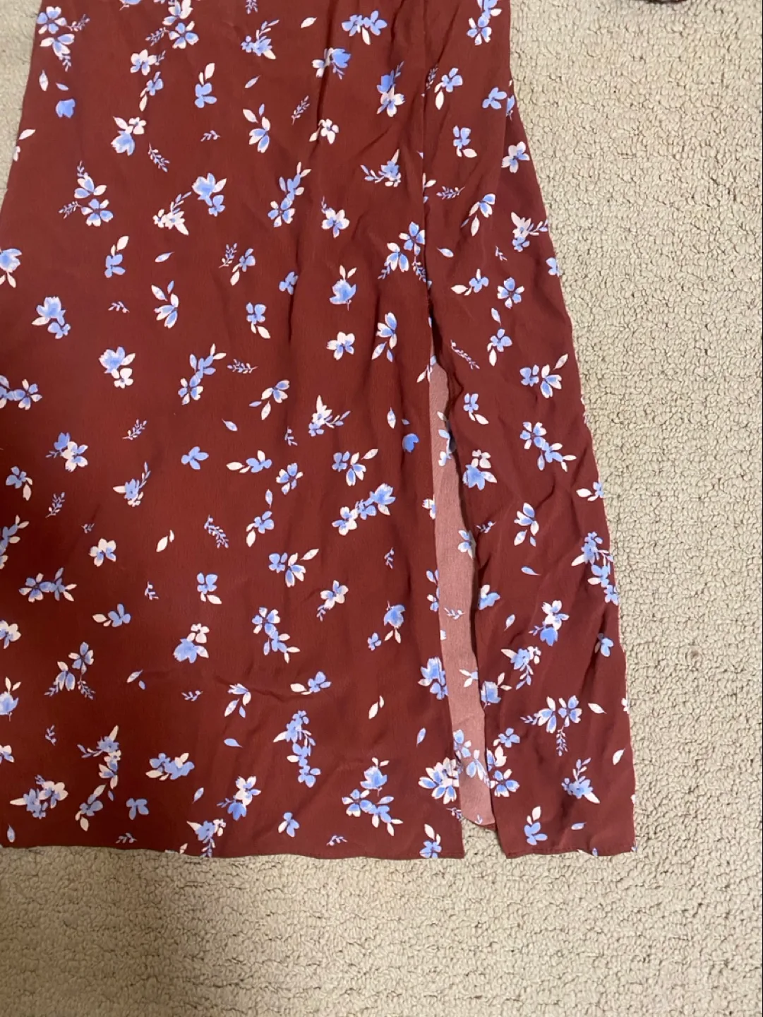 Floral Midi Summer Dress - Size XS image indicator(4)