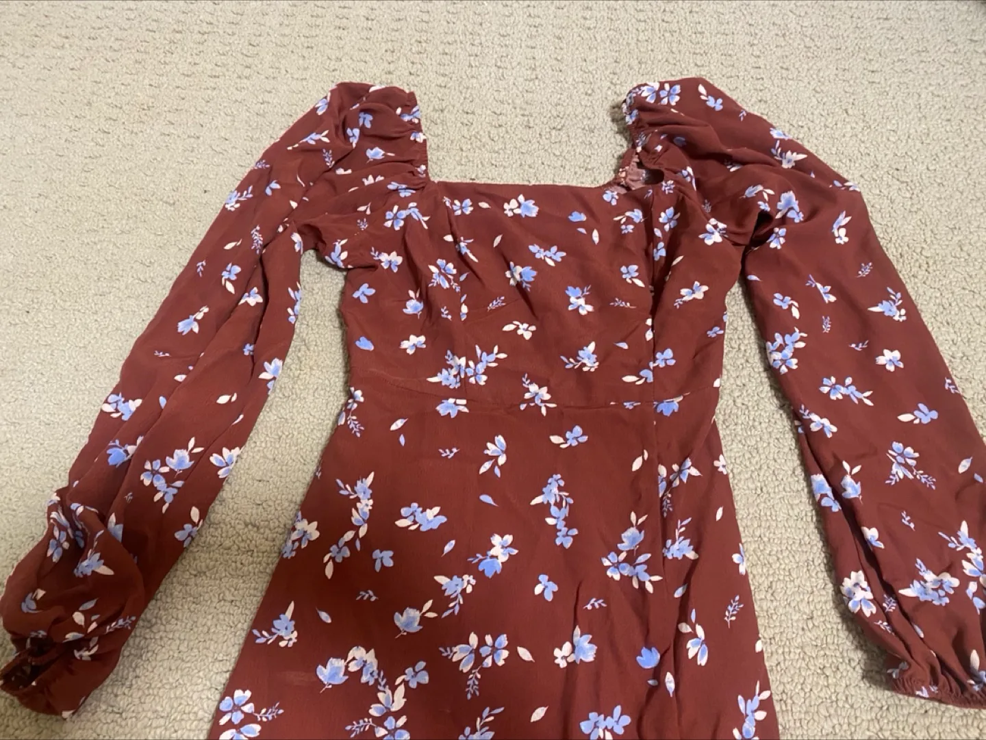 Floral Midi Summer Dress - Size XS image indicator(5)